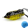 Double Propeller Frog Soft Baits Shad Soft Lure Jigging Fishing Lure Bait Prop Topwater Catfish Silicone Artificial Wobblers