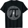 Mens T-shirts Tshirts Number Symbol Math Science Gift Crewneck Cotton T Shirt Men Casual Short Sleeve Tees Tops Drop