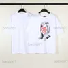 T-shirts pour hommes 2023 Red Girls Don't Cry Letters Print Sketch Portrait Blanc Hommes Femmes Streetwear T-shirt à manches courtes Human Made T230321