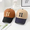 Color Matching Letters Baseball Cap Female Korean Style Internet Celebrity All-Matching Hat Shopping Sun-Proof Peaked Cap Tide
