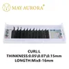 False Eyelashes Extension 8-16mm MIX L/DD Curl Individual Lashes Faux Mink Russian Volume Classic Supply