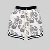 السراويل القصيرة 2022 Harajuku Streetwear Shorts Men Bandana Pattern Fashion Summer Shorts Hip Hop القيعان غير الرسمية مرنة Wais Man Disual Dant