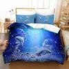 Set di biancheria da letto 3D Ariete Consolatore Cartoon Dreamy Twelve Constellation Copripiumino Copripiumino Biancheria da letto per bambini e federa 2/3PCS