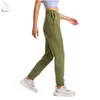 Pantaloni da donna s Yushuhua Tinta unita Casual Harun Pant Sport Ispessito Morbido Fitness Run Pantaloni da allenamento Jogging Yoga 230322