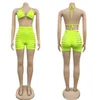 Chándales de mujer Beach Sexy Two Peice Set para mujer Ropa de verano para mujer Shorts y Top Set Party Club Womens Conjunto de 2 piezas al por mayor P230320