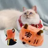 Dog Apparel Tear-resistant Stylish Pet Cartoon Tailed Tiger Headwear Hat Washable Puppy Fine Workmanship Supplies