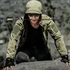 Herren-Trainingsanzüge, Armee-SoftShell, taktische wasserdichte Jacken, Herren-Kapuzenmantel, Militär-Kampf-Trainingsanzug, Angeln, Wandern, Camping, Klettern, Hose, Hose 230322