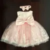 Babymeisjes jurken medium kinderen prinses jurk kanten contrast kleur 2023 lente zomer rok jurk kinderkleding 0-7t 27 stijlen