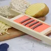 2023 Wooden Potato Grater Cucumber Vegetable Slicer Salad Kitchen Shredder Cheese Carrot Chopper Potato Peeler French Fry Cutter