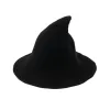 마녀 모자 양모 모자 끈 짜기 어부 모자 여성 패션 마녀 지적 유역 버킷 도매 FY4892