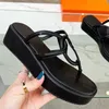 2023 Designer luxury outdoors beach High-heeled slippers G family classic womens 100% Leather Slides Pig nose flip-flops sandals Jelly Flip Flops Slide Lady sexy shoes