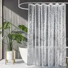 Tende per doccia per doccia tende per doccia PEVA 3D impermeabile per doccia tende da bagno trasparenti con ganci tende da bagno semplicità 230322