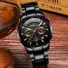 Wristwatches CRRJU Men Watch Quartz Wristwatch Stainless Steel Waterproof Male Clock Wrist Chronograph Relogio Masculino Hodinky