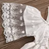 Sukienki dla dziewczynek 3 do 7 lat ubrania dla niemowląt ślub mini tutu białe piękne małe dziewczynki koronkowe sukienka tiulowa księżniczka plażowa