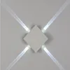 Wall Lamp LED Modern Light Up Down 12W Indoor Square Spot Sconce Lighting Aluminum Lampshade Focos Faretti