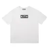 Kith Designer T-shirt Herr T-shirts Sommar Herr Casual Kortärmad Högkvalitetstryck T-shirts Herrkläder USA Storlek S-XXL