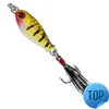 1 datorer metallsked fiske lockar wobblers 3 cm 6g guld sliver paljetter spinnar betar öring bas gädda fiske tackling pesca