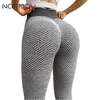 Yoga -outfit Normov Jacquard broek naadloze sport panty's