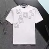 Мужская футболка мужские рубашки дизайнеры рубашка ту же открытая чистая ватная футболка с печено