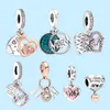 925 Siver Beads Charms för Pandora Charm Armband Designer för kvinnor Original Moments Armband Making SMYELLT