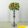 Candle Holders Wedding Decoration Flower Vase Candlestick Table Centerpiece Flower Rack Road Lead