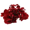 Decorações de casamento cabeça de hortênsia simulada incrível flor decorativa colorida para festa de casamento luxo artificial hortênsia seda decoração de flores diy