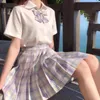 Rokken zomer Koreaanse hoge taille geplooide zwarte gotische sexy schattige mini plaid rok vrouwen jk uniform studenten kleding y2k