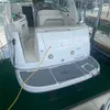 Zy 2006 chaparral 280 plataforma de natação cockpit barco espuma eva tapete de piso de teca com boa qualidade