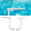 Décorations de jardin têtes de fontaine piscine cascade accessoires de natation réglables aérateur à Double tête convient à la plupart des joints filetés 1.5