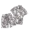 Summer Fashion Mens TrackSuits Spodnie na Hawajs Set Set Designer koszulki