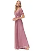 Abiti da festa Sexy maglia rosa Maxi abito estivo con paillettes Donna senza schienale Lungo damigella d'onore abiti da sera Abiti da ballo casual Club Party Dress Vestido 230322