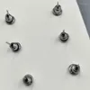 Orecchini a bottone da donna Gioielli di moda 12mm Unikate perline rotonde C5212