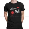 Mens Tshirts Welcome Hell O Neck Tshirt Touhou Project Game Pure Cotton Classic T Shirt Men Topps Fashion Overdimensionerade Big Sale 230321