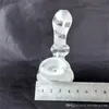 Torcido como cachimbo acessórios de cachimbo de água tubo de água fumando tubos de fumantes de vidro bongs de vidro Bongas de óleo Blataques de óleo fumando fumantes