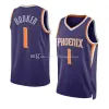 S Devin Booker Kevin Durant Basketball Jerseys 2022-23 Sezon Czarny niebieski biały mężczyźni Kobiety Młodzieżowe miasto S-XXL 1 35