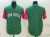 Camiseta de béisbol de México 2023 Clásico mundial de béisbol Alek Thomas Luis Urias Rowdy Tellez Alan Trejo Jarren Duran Randy Arozarena Jose Cardona Alex Verdugo Jerseys