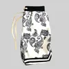 السراويل القصيرة 2022 Harajuku Streetwear Shorts Men Bandana Pattern Fashion Summer Shorts Hip Hop القيعان غير الرسمية مرنة Wais Man Disual Dant