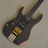 Guitarra elétrica da ponte Tremolo canhotos com hardware dourado de braço de pau -rosa de pau -rosa, oferta personalizada