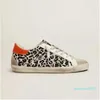 Kosz mody Złote Buty Gwiazdy Sneakers Białe Dirty Goose Designer Superstar Men and Women 91T2