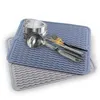 Tapetes de mesa Silicone Prato quadrado Matada de esteira de secagem resistente Drenagem de mesa de mesa de drenagem Pote de isolamento Acessórios de cozinha de panela