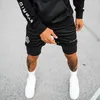 Męskie szorty Joggers Mężczyźni 2 w 1 Sport Shorts Gym Fitness Culturyting trening Szybki suchy plaż