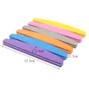 Nail Files 20Pcs/50Pcs Boat Sponge Nail Files Buffer 100/180 Colorful Sandpaper Foam Sanding Block Polishing Washable Manicure Tools Supply 230321