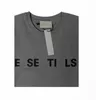 Desconto de Natal ~ Camisetas Tees ESS Men's Camisetas Mens Camisetas Designer Cottons Tops Man S Casual Camisa Luxurys Roupas Rua Manga Roupas