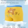 Panties 4pcslot Kids Boys Underwear Cartoon Childrens Shorts Teenagers Cotton Underpants Cute Dog Animals Boy Pattern 230322