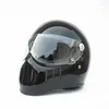 Motorradhelme Dots Devil Punk Schutzhelm Hüte Motobiker Black Racing Knight Off Road Downhill Mountain Für Männer Frauen