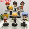 Giocattolo di azione Figure 6 Stili Haikyuu Anime 616 # Kei Tsukishima 789 # Ushijima Wakatoshi 605 # Kozume Kenma 563 # 461 # 489 # 230322