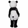 Ny Panda Mascot Costume Top Cartoon Anime Theme Character Carnival Unisex vuxna storlek Julfödelsedagsfest utomhusdräkt