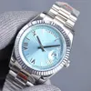 Męski zegarek 41 mm Automatyczny ruch mechaniczny zegarek Business Waterproof Designer Watches Montre Luxe