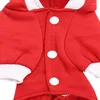 Cat Costumes Pet Christmas Hoodie Santa Dog Coat Soft Warm Clothes Reindeer Apparel For Puppy Teddy Yorkshire Poodle Maltese Costume