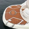 2008 Chaparral 236 SSI Swim Platform Boat Pad Boat Eva Foam Teak Deck Plave Mat Automingante Aesivo Seadek Gatorstep Piso